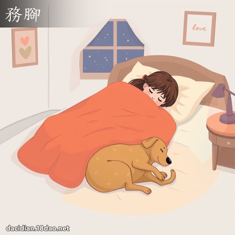 务脚 - 国语大辞典配图