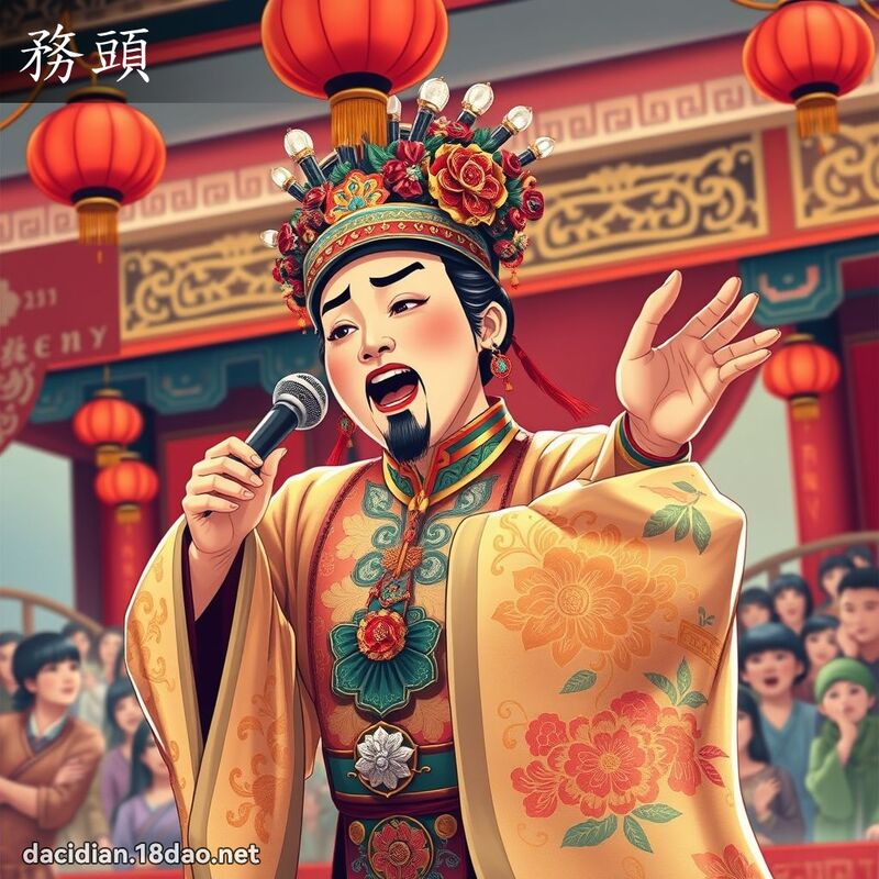 務頭 - 國語大辭典配圖