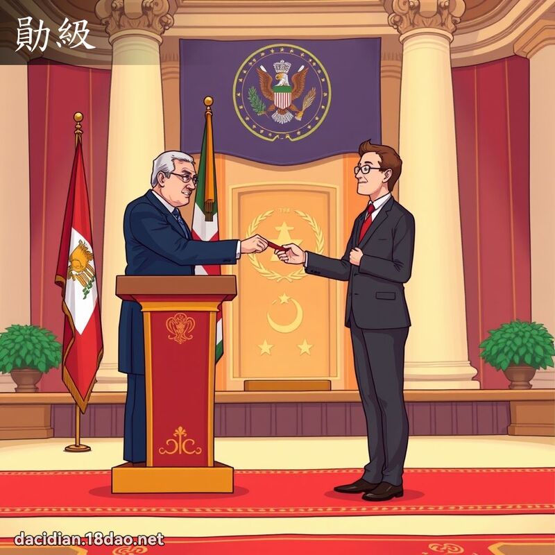 勛级 - 国语大辞典配图