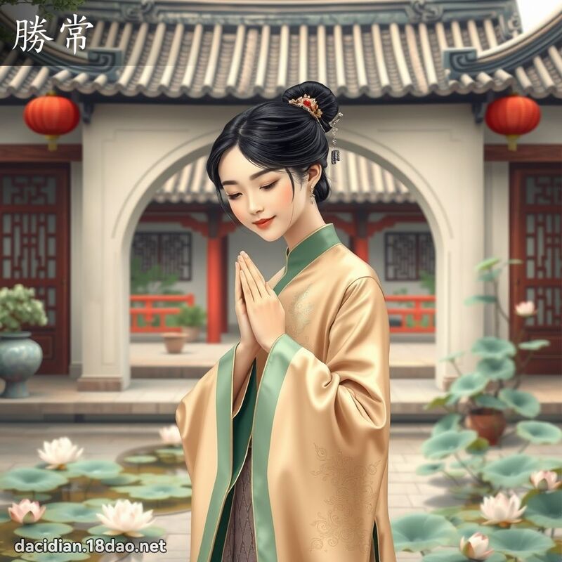 胜常 - 国语大辞典配图