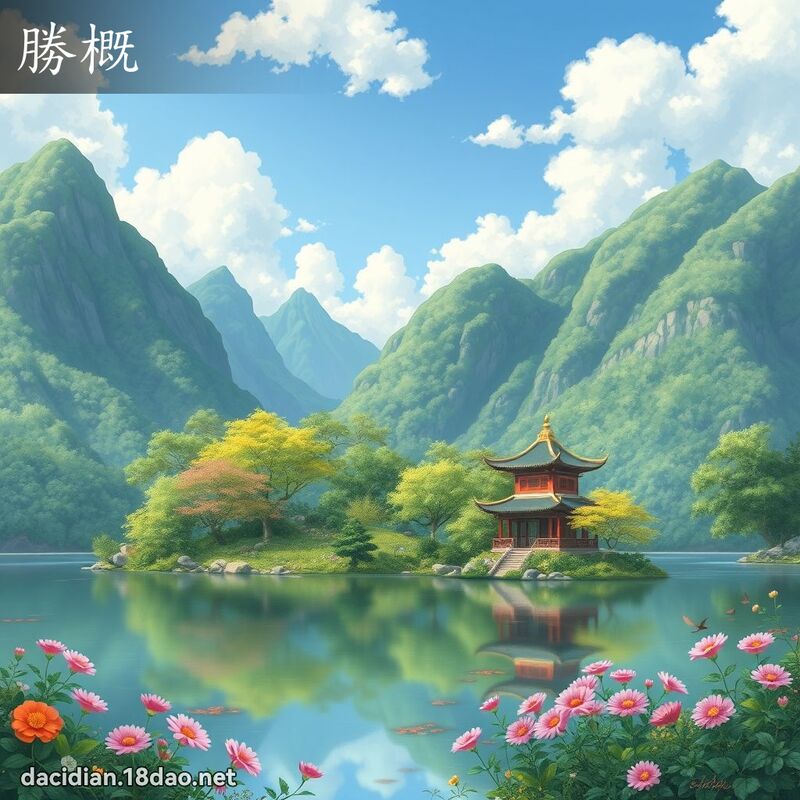 胜概 - 国语大辞典配图
