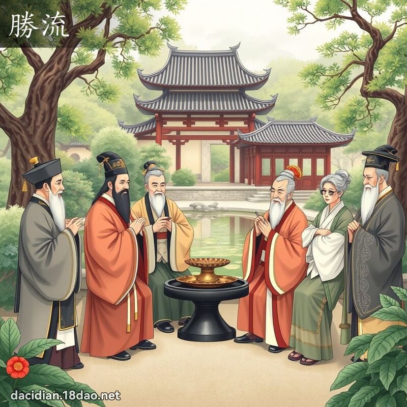 胜流 - 国语大辞典配图