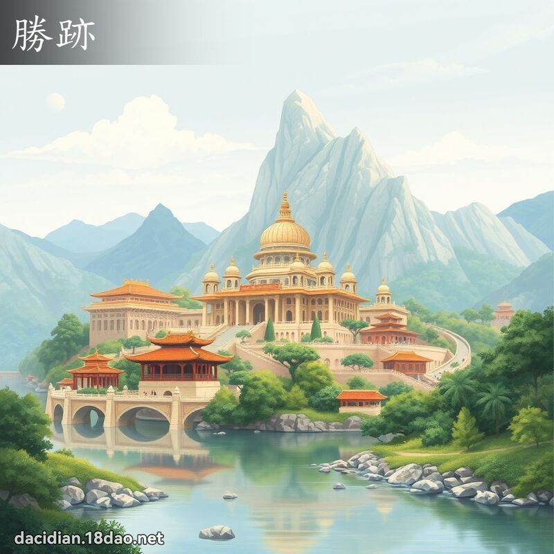胜跡 - 国语大辞典配图