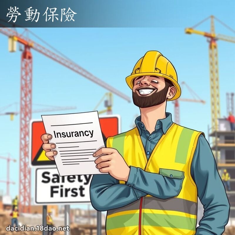 劳动保险 - 国语大辞典配图