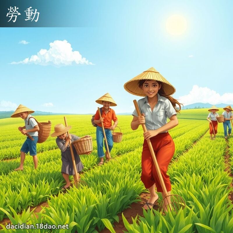 词语: 劳动 (多意词)