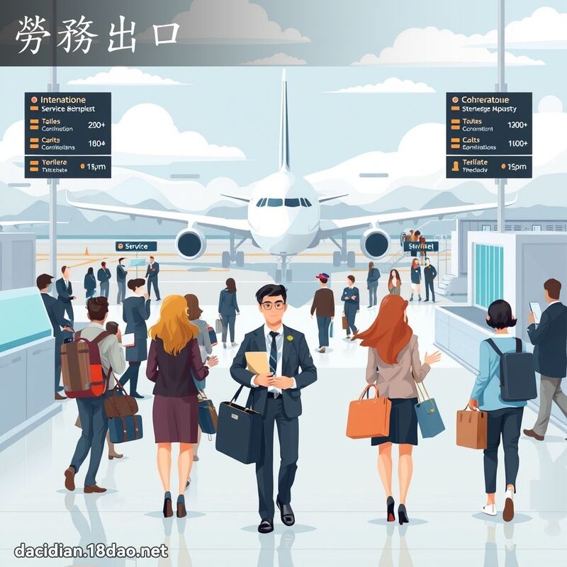 劳务出口 - 国语大辞典配图