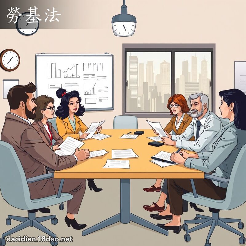 劳基法 - 国语大辞典配图