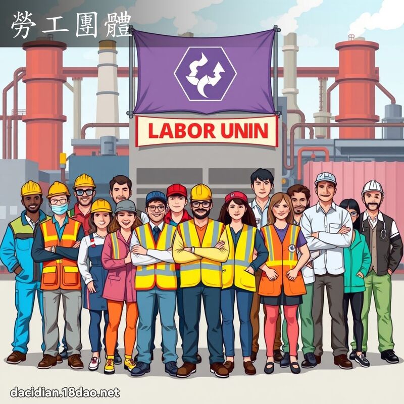 劳工团体 - 国语大辞典配图
