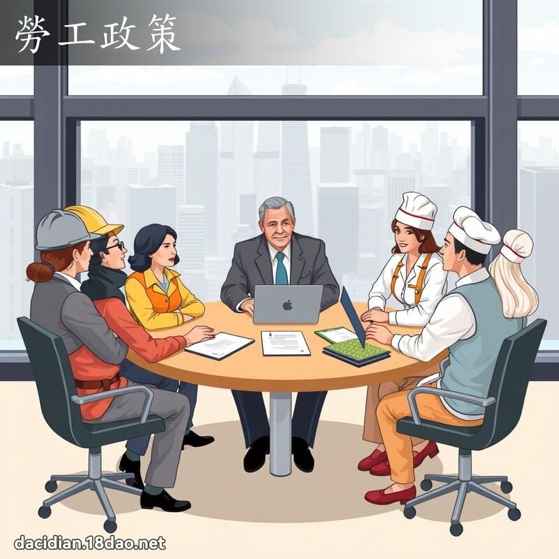 劳工政策 - 国语大辞典配图