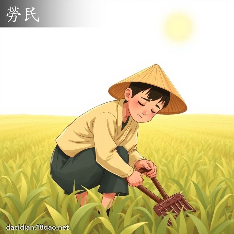 词语: 劳民 (多意词)