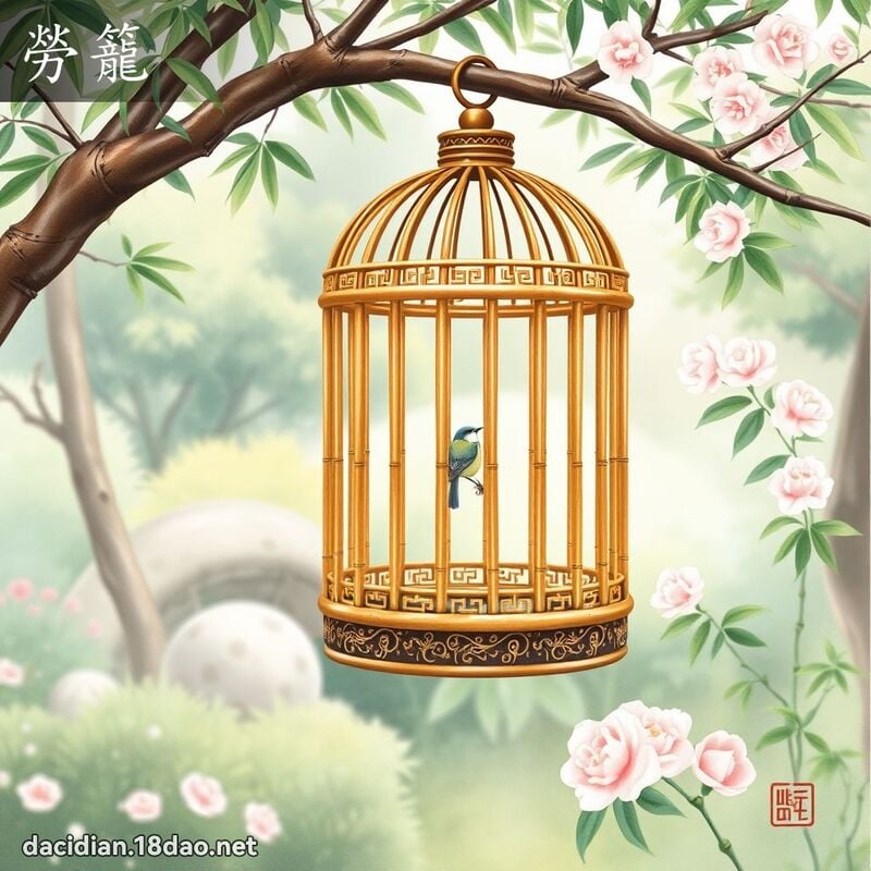 劳笼 - 国语大辞典配图