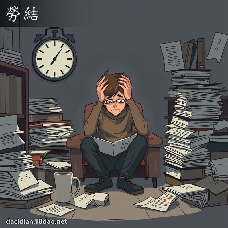 劳结 - 国语大辞典配图