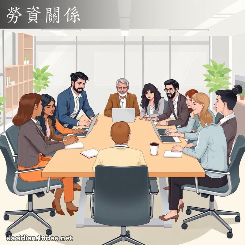 劳资关係 - 国语大辞典配图