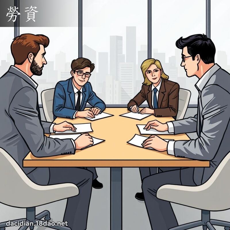 劳资 - 国语大辞典配图
