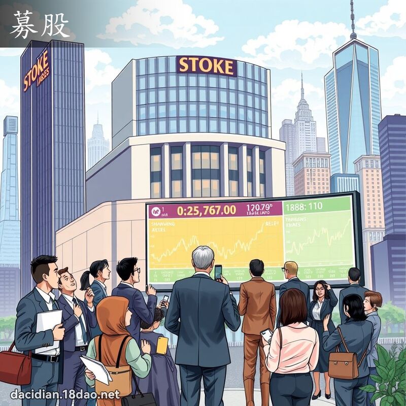 募股 - 国语大辞典配图