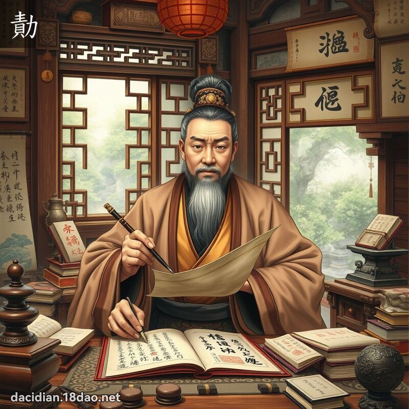 勣 - 國語大辭典配圖