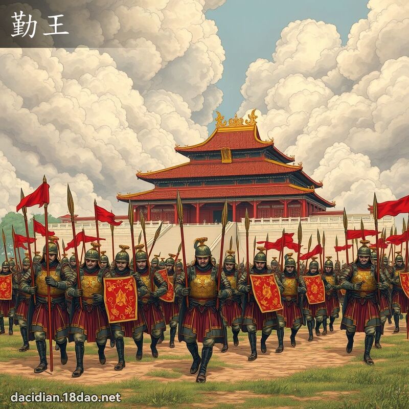 勤王 - 国语大辞典配图