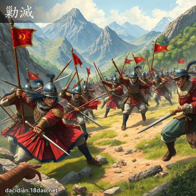 勦灭 - 国语大辞典配图