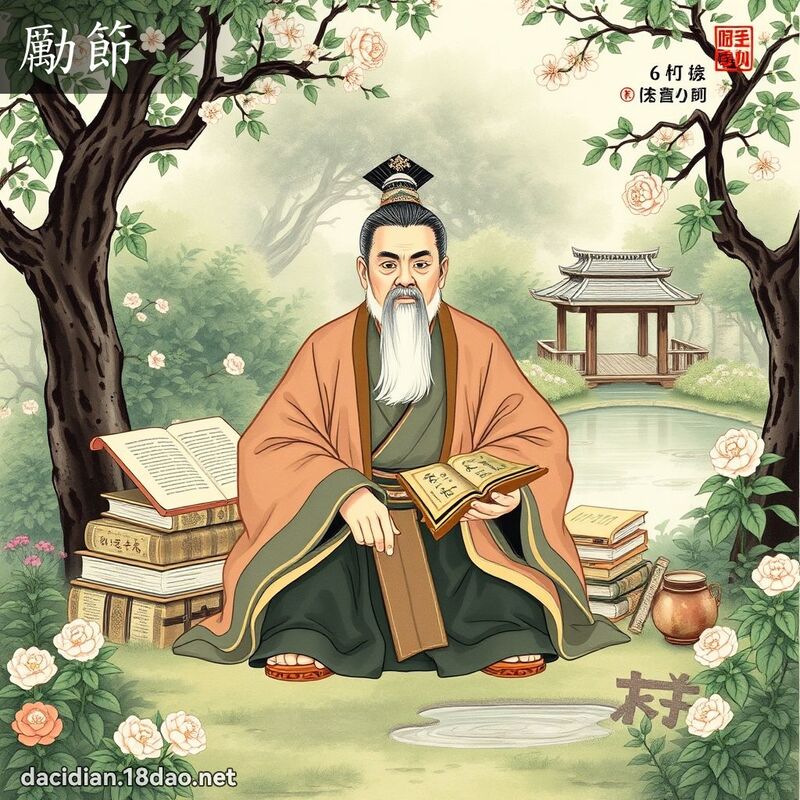 勵節 - 國語大辭典配圖
