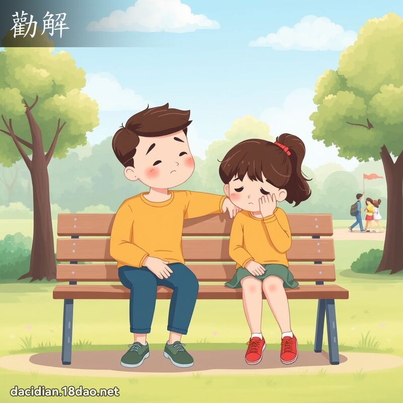 勸解 - 國語大辭典配圖