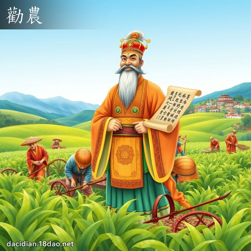 勸農 - 國語大辭典配圖