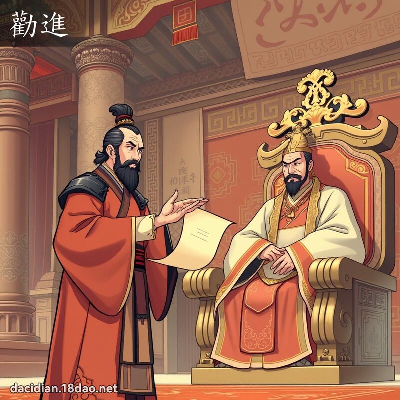 勸進 - 國語大辭典配圖