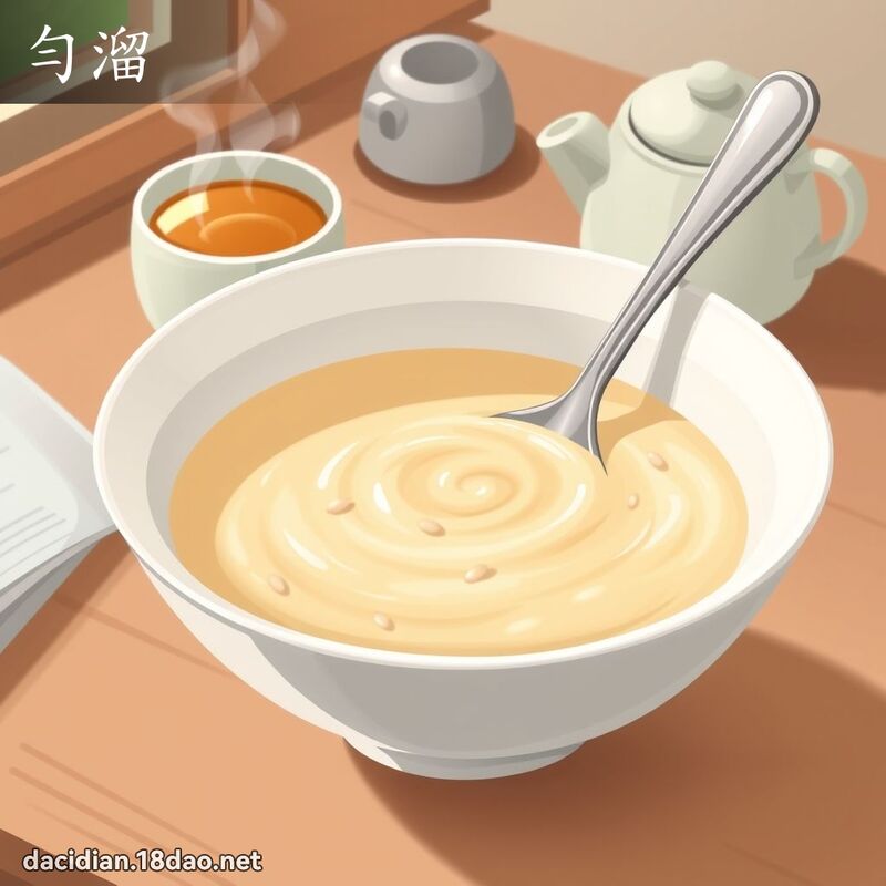 匀溜 - 国语大辞典配图