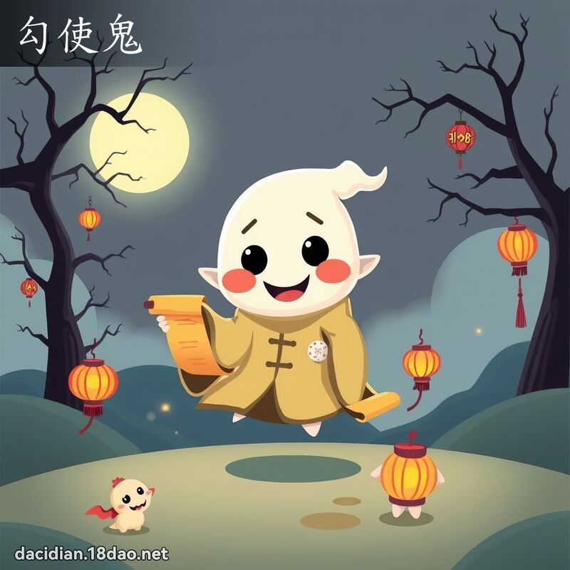 勾使鬼 - 國語大辭典配圖