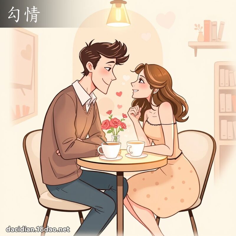 勾情 - 國語大辭典配圖