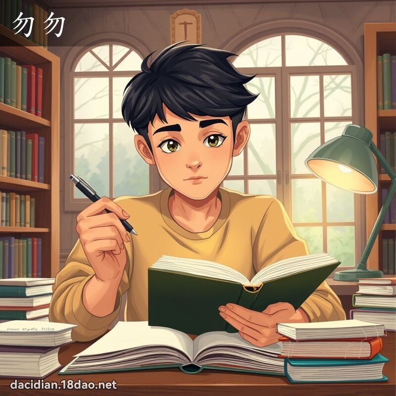 勿勿 - 國語大辭典配圖