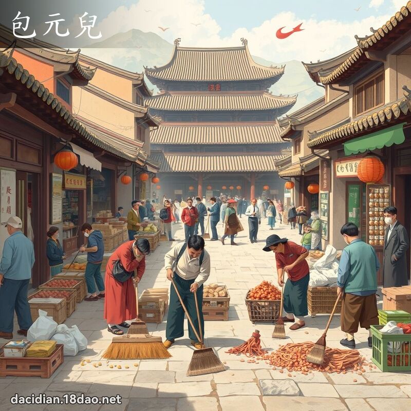 包元兒 - 國語大辭典配圖
