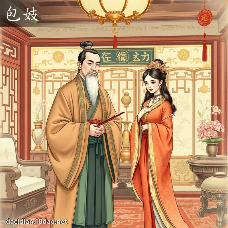 包妓 - 国语大辞典配图