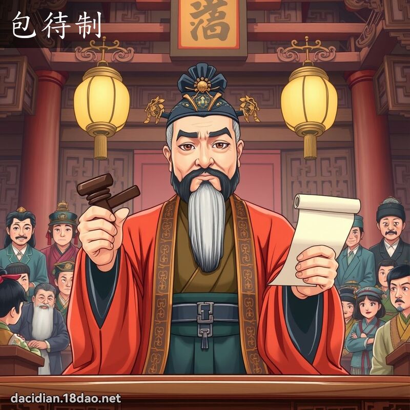 包待制 - 國語大辭典配圖