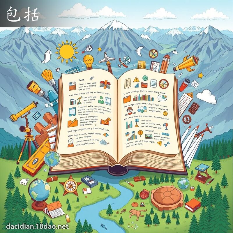 包括 - 国语大辞典配图