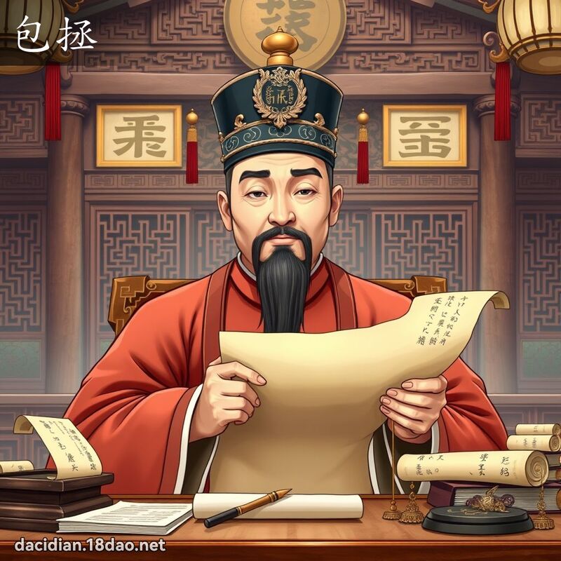 包拯 - 国语大辞典配图