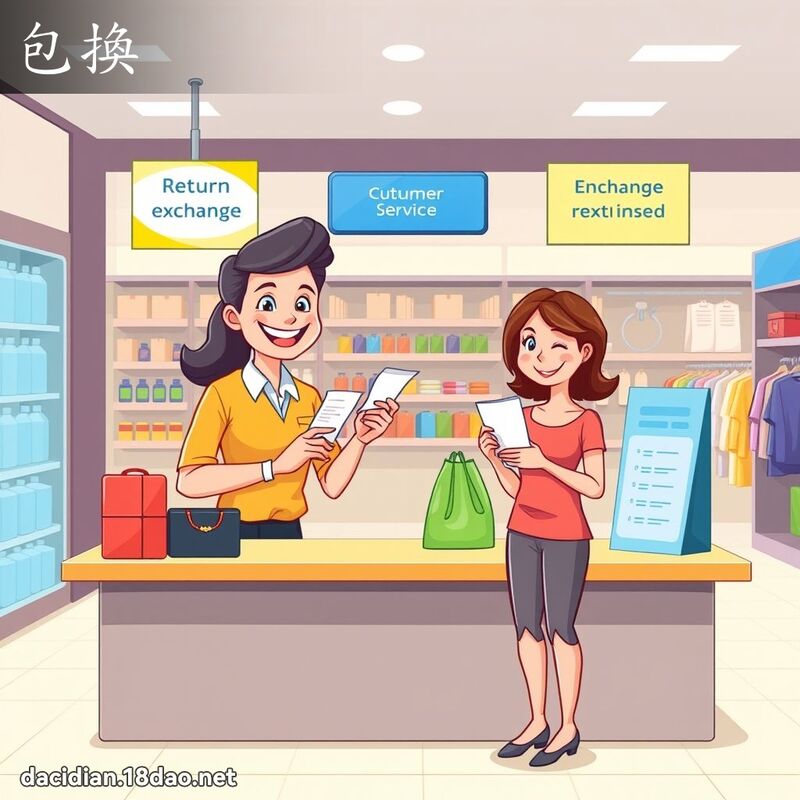 包换 - 国语大辞典配图
