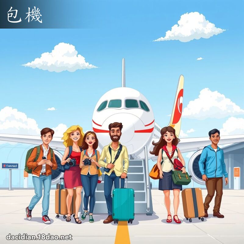 包机 - 国语大辞典配图