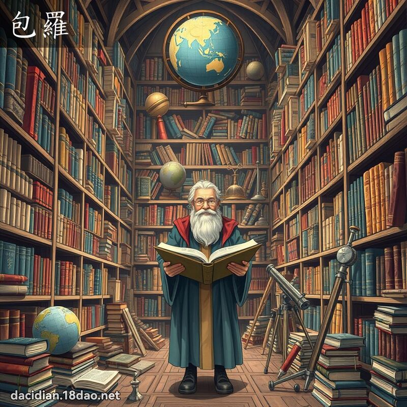 包罗 - 国语大辞典配图
