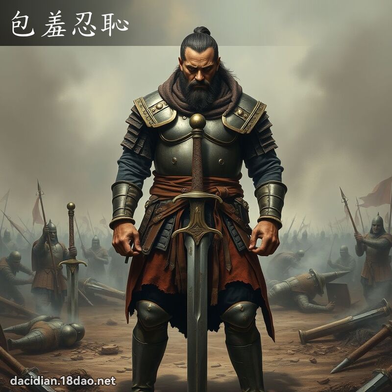 包羞忍恥 - 國語大辭典配圖