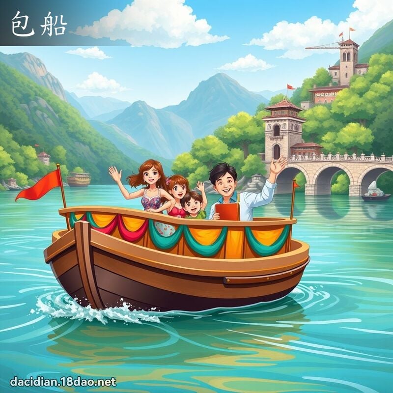 包船 - 國語大辭典配圖