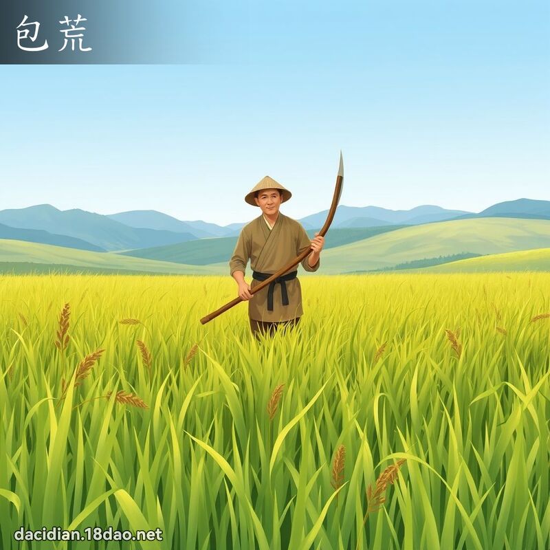 包荒 - 國語大辭典配圖