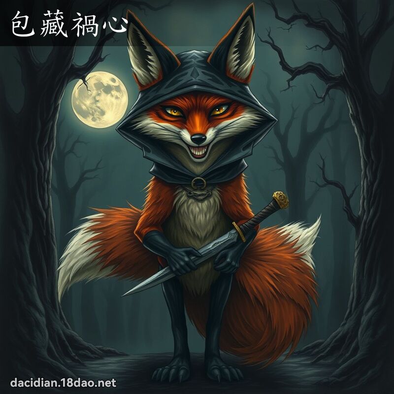 包藏祸心 - 国语大辞典配图