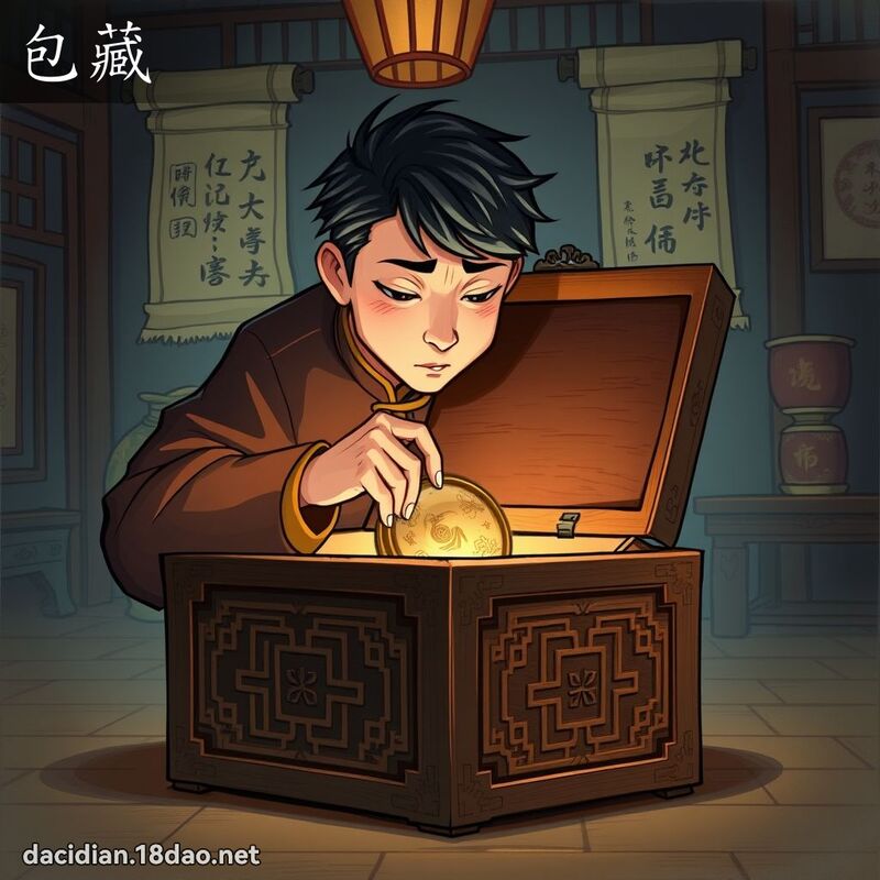 包藏 - 国语大辞典配图
