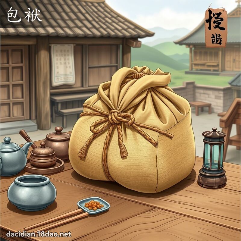 包袱 - 国语大辞典配图
