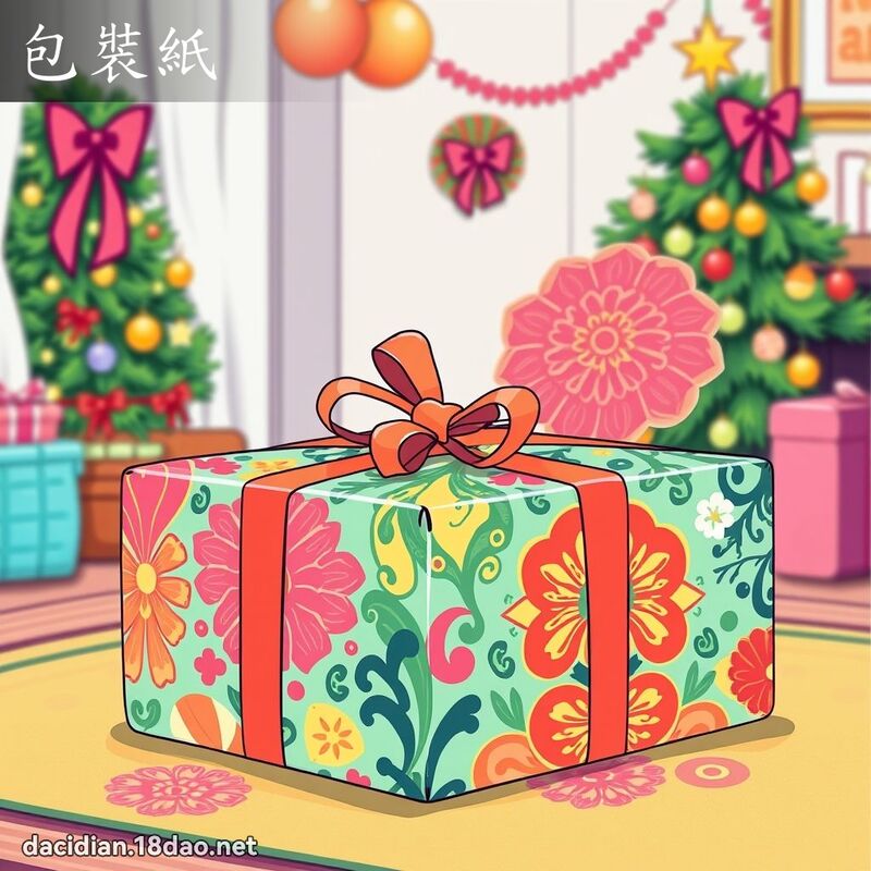 包裝紙 - 國語大辭典配圖