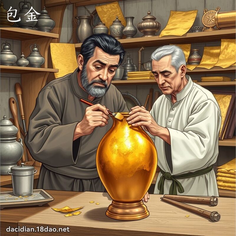 包金 - 国语大辞典配图
