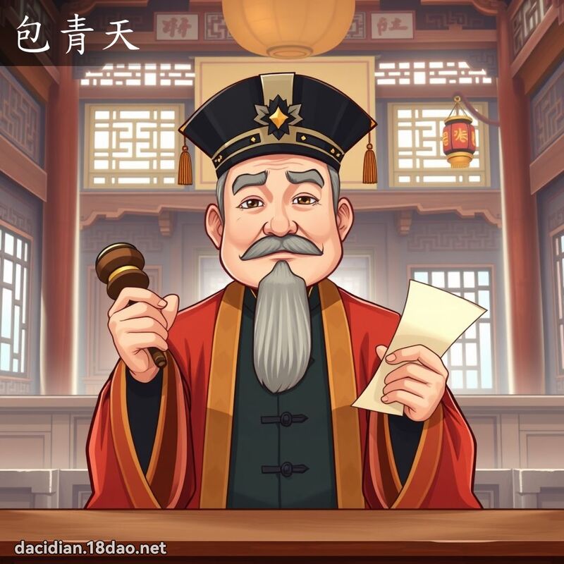 包青天 - 国语大辞典配图