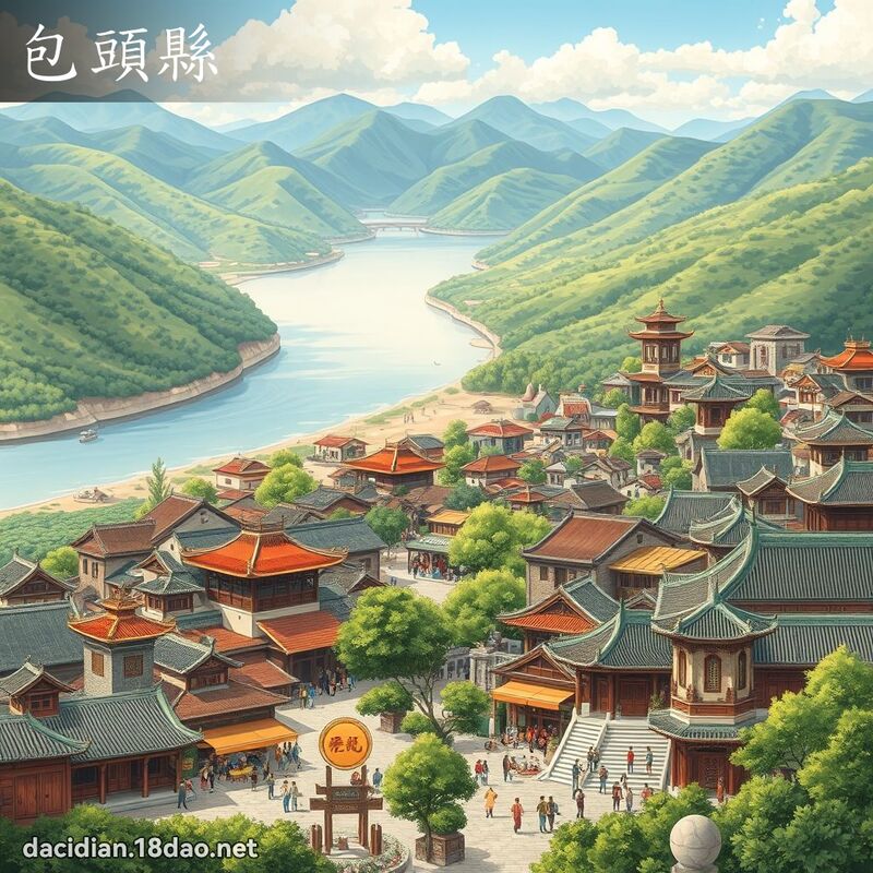 包头县 - 国语大辞典配图