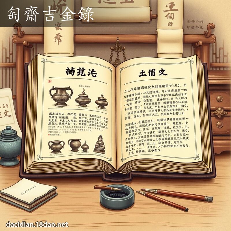 匋齋吉金錄 - 國語大辭典配圖