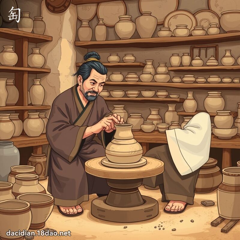 匋 - 國語大辭典配圖